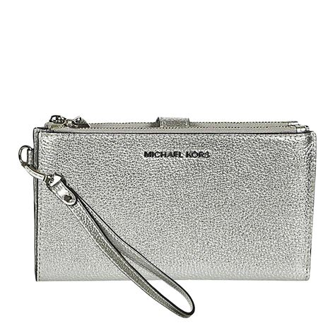 silver embellised michael kors wallet|Michael Kors Wallet female.